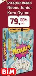 PİCCOLO MONDİ NEBUU JUNİOR KUTU OYUNU